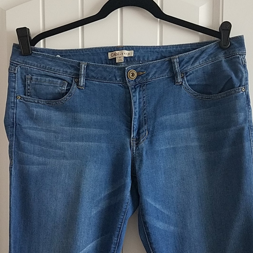Cabi straight leg jeans size 12